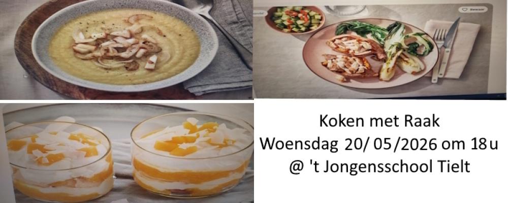 Koken met Raak op 20 mei 2026